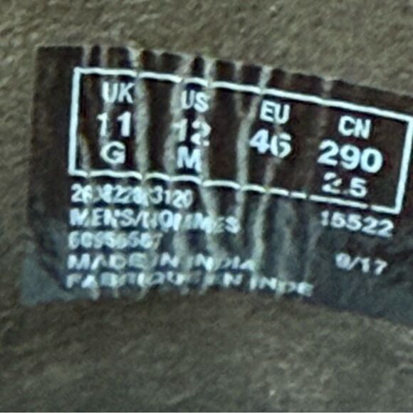 Clarks Bushacre Leather Lace Up Casual Chukka Boots Mens Size 12 Brown 15522 - Picture 11 of 14